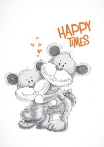 Notebook - Happy Times-kuce (V)