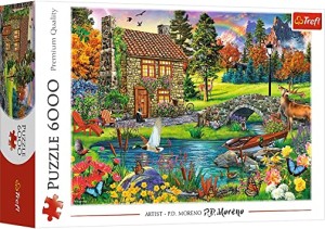Trefl Puzzle Slagalica A Mountain House  6000 delova (65006)