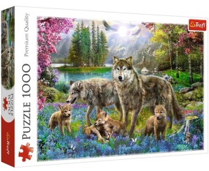 Trefl Puzzle Slagalica Lupine family 1000 kom (10558)