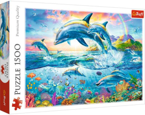 Trefl Puzzle Slagalica Dolphin family 1500 kom (26162)