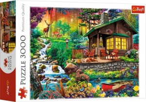 Trefl Puzzle Slagalica Cabin in the woods 3000 kom (33074)