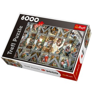 Trefl Puzzle Slagalica Sistine Chapel Ceiling 6000 (65000)