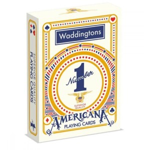 WINNING MOVES Waddingtons No. 1 - Americana - Playing Cards Karte