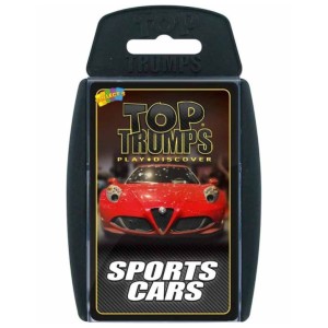 WINNING MOVES Board Game Top Trumps - Sports Cars Društvena igra