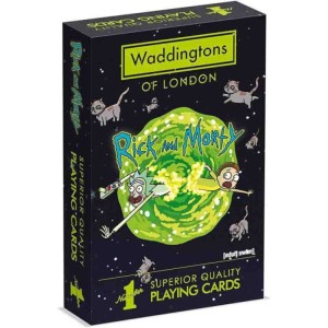 WINNING MOVES Waddingtons No. 1 - Rick and Morty - Playing Cards Karte