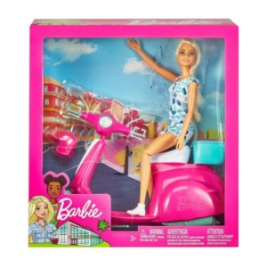 TZZ Barbie Lutka sa skuterom