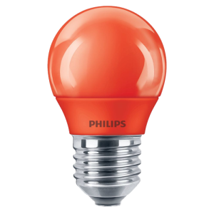 PHILIPS Sijalica u boji 3,1W (25W) P45 E27 crvena