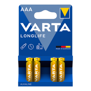 VARTA Alkalna baterija Longlife 4 x AAA
