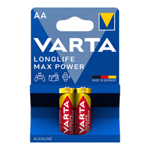 VARTA Alkalne baterije Longlife Max Power 2 x AA 2/1