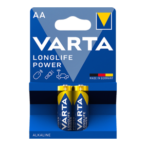 VARTA Alkalne baterije Longlife Power 2 x AA 2/1