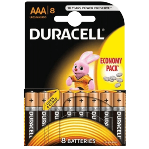 DURACELL Alkalne baterije LR03/MN2400 8/1