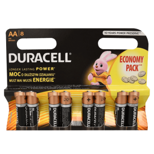 DURACELL Alkalne baterije LR6/MN1500 8/1