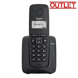 GIGASET Telefon A116 (Crna) OUTLET