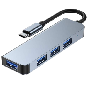 MOYE USB hub X4 (Srebrna)