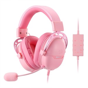 REDRAGON Aurora Pink Gejmerske slušalice
