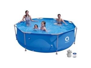 AVENLI Porodični bazen sa metalnom konstrukcijom i pumpom Frame 360x76 cm