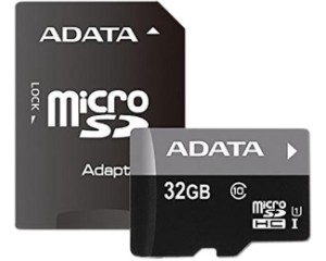 A-DATA UHS-I MicroSDHC 32GB class 10 + adapter