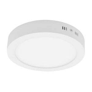 LED nadgradna panel lampa 18W toplo bela boja, okrugli
