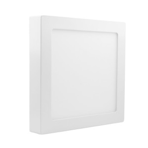 LED panel nadgradni 12W dnevno svetlo, kvadratni