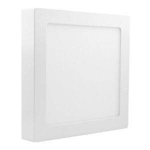 LED nadgradna panel lampa 24W dnevno svetlo, kvadrat