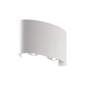 Zidna LED lampa 4W bele boje od aluminijuma