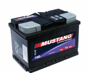 MUSTANG Akumulator za automobile 12V075D SCD