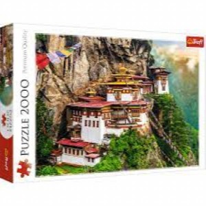 TREFL Puzzle 2000 delova Tigrovo gnezdo/ Butan