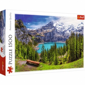 TREFL Puzzle Oeschinen Alpsko Jezero/ Švajcarska - 1.500 delova