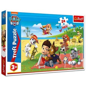 TREFL Puzzle Fun on the blanket / Viacom Paw Patrol - 24 maxi veličina puzzli