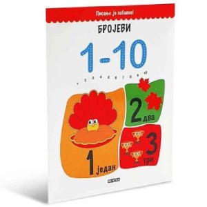 Pisanje je zabavno: Brojevi 1-10