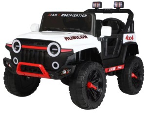 Auto na akumulator OFF-ROADER Rubicon beli (TS-09-2R beli)