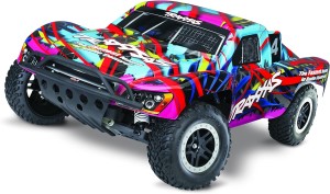 TRAXXAS NITRO-SLASH RTR 1/10  HAWAI EDITION  SHORT COURSE RACING TQ 2.4GHz Radio