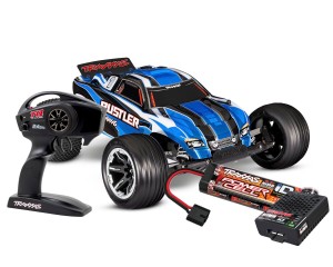 Traxxas Rustler XL-5 RTR Stadium Truck - Blue