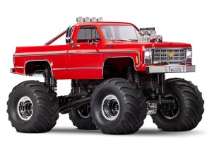 Traxxas TRX-4MT 1:18 CHEVY K10 Monster Truck 4x4 RTR - Red