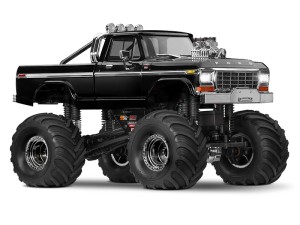 Traxxas TRX-4MT 1:18 FORD F150 Monster Truck 4x4 RTR - Black