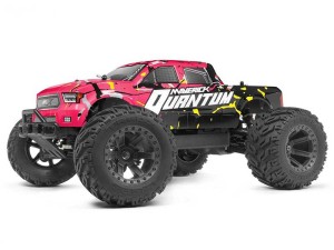 MAVERICK Quantum MT 1/10 4WD RTR - Pink-Yellow