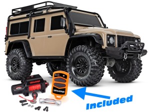 Traxxas TRX-4 Land Rover Defender 110 with Winch - Sand