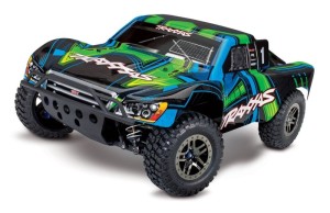 Traxxas Slash 4x4 Ultimate VXL Brushless Short Course RC Truck GREEN