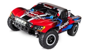 TRAXXAS SLASH 4x4 RED RTR  AKKU + LED 1/10 4WD SHORT COURSE TRUCK