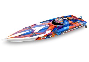 Traxxas Spartan 2.4GHz TSM VXL-6S Marine, Velineon 540XL - Orange R