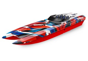 Traxxas DCM M41 Catamaran 40in VXL Brushless TSM - Red R