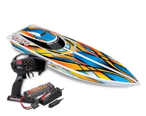 TRAXXAS Blast 1:10 High-Performance Electric Race Boat Orange