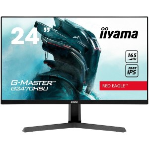 IIYAMA 24 ETE Fast IPS Gaming/ G-Master Red Eagle/ FreeSync Premium/ 1920x1080@165Hz/ 250cd/m²/ 1100:1/ HDMI/ DisplayPort/ 0/8ms (MPRT)/ Speakers/ USB-HUB (2x2.0)/ Black Tuner