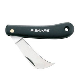 Fiskars kalemarski nož zakrivljena oštrica 170mm 125880