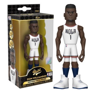 NBA Pelicans Gold 5\" Zion Williamson (Homeuni)