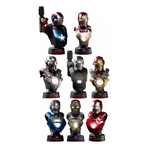 Iron Man 3: Deluxe 1:6 scale Collectible Bust Set