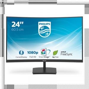 Monitor 23.6" Philips 241E1SC00 E-Line 1920x1080Full HD75Hz4msCurved