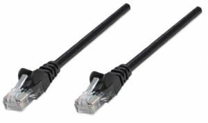 Kabl Intellinet Patch, Cat6 certified, UUTP, 2m, crni 738354