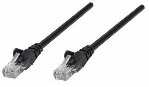 Kabl Intellinet Patch, Cat6 compatible, UUTP, 0.25 m, crni 739917