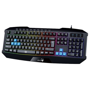 GENIUS SCORPION K215 YU-SRB Crna Gejmerska tastatura